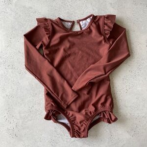Jamie Kay Lily Swimsuit in Clay size 3yr